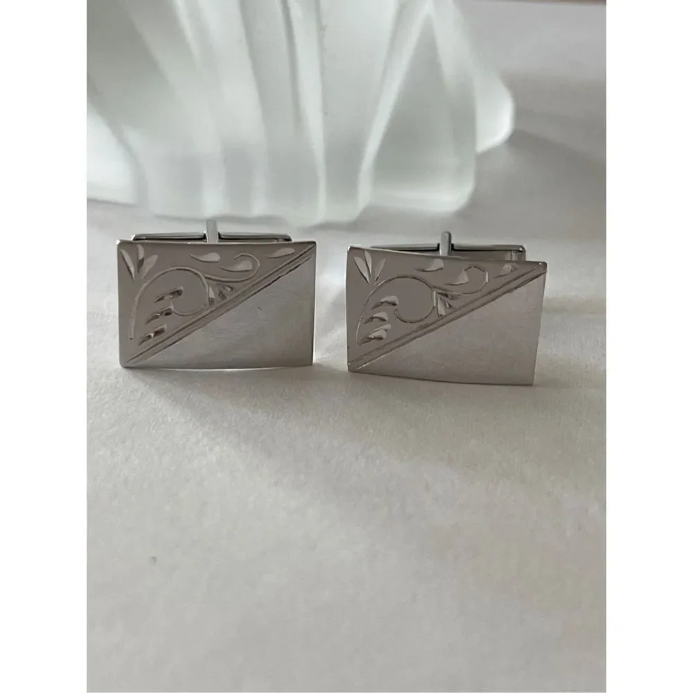 Vintage sterling cufflinks